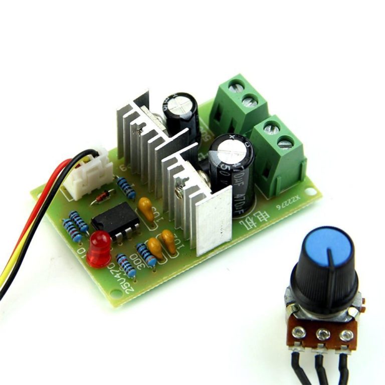 V V Pulse Width Pwm Dc Motor Speed Regulator Controller V V A G Faranux Electronique