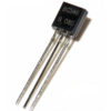 BC546 TO-92 Transistor NPN 65V 0.1A TRA21, R37